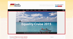 Desktop Screenshot of equalitymaryland.org